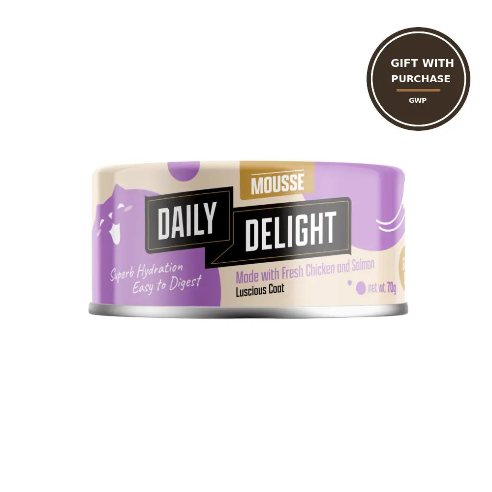 Daily Delight Mousse Cat Food | Grain-Free Wet Food