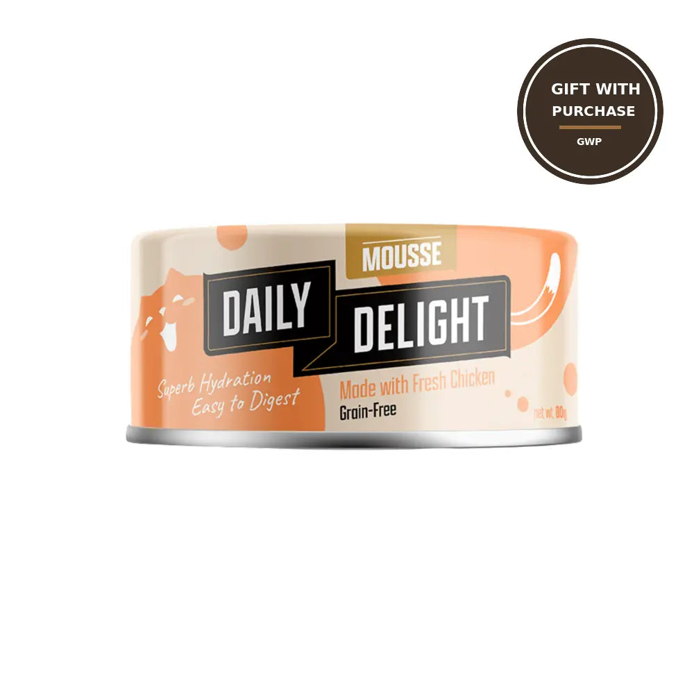 Daily Delight Mousse Cat Food | Grain-Free Wet Food