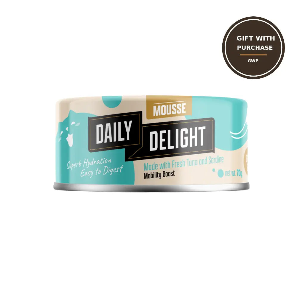 Daily Delight Mousse Cat Food | Grain-Free Wet Food
