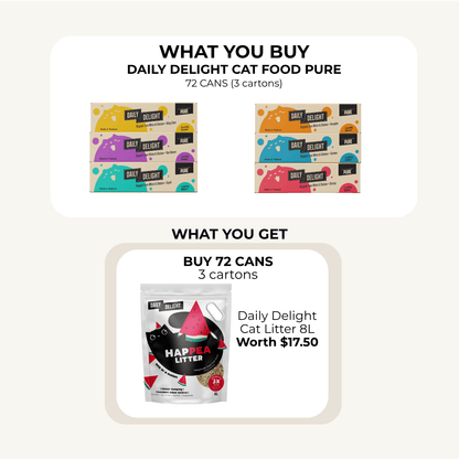 Daily Delight Pure Skipjack Tuna White & Chicken