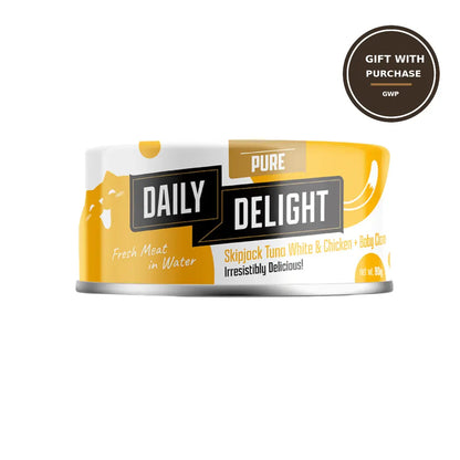 Daily Delight Pure Skipjack Tuna White & Chicken