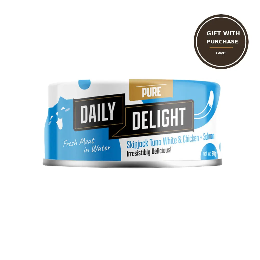 Daily Delight Pure Skipjack Tuna White & Chicken