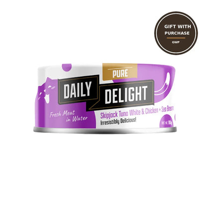 Daily Delight Pure Skipjack Tuna White & Chicken