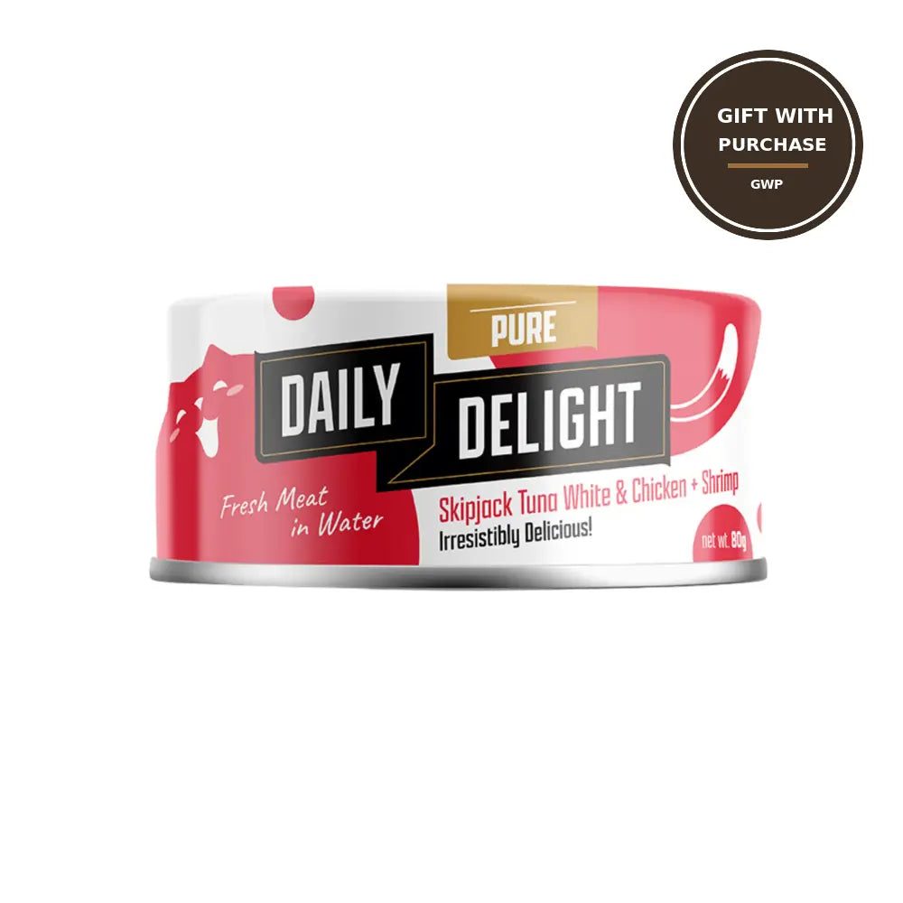 Daily Delight Pure Skipjack Tuna White & Chicken