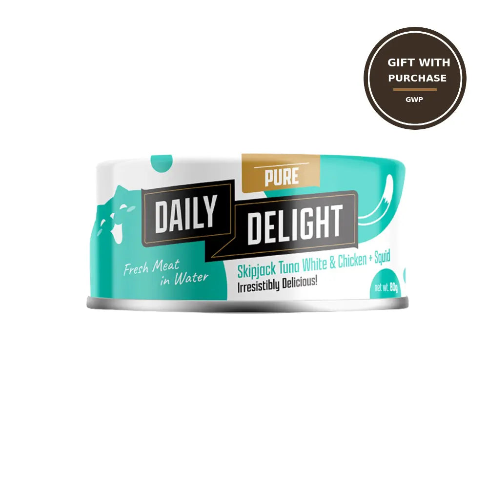 Daily Delight Pure Skipjack Tuna White & Chicken