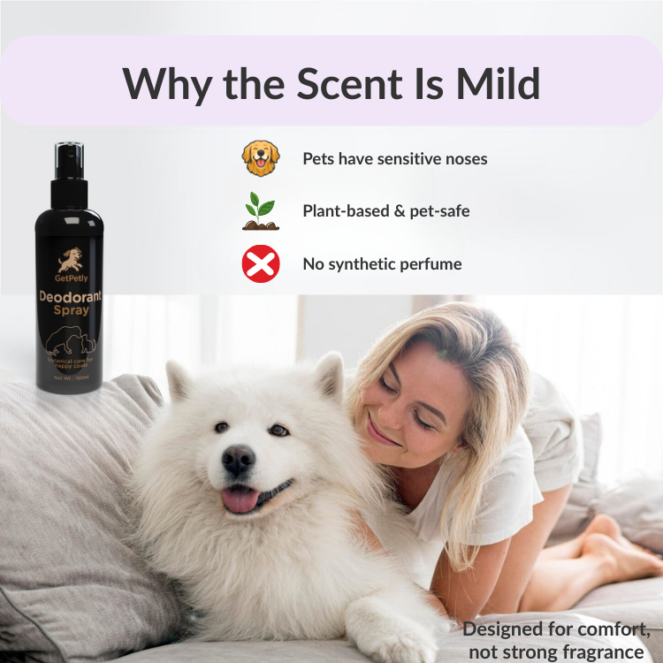 Getpetly Lavender Pet Deodorant Spray 150ml
