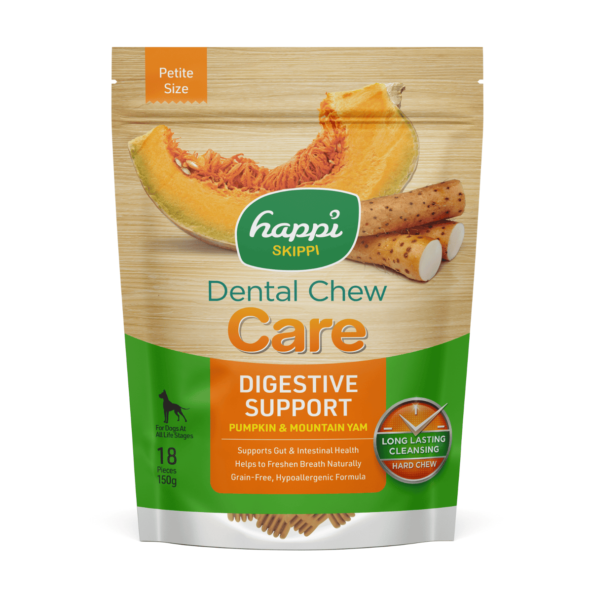 Happi Skippi Care Dog Dental Chews – 4 Flavours