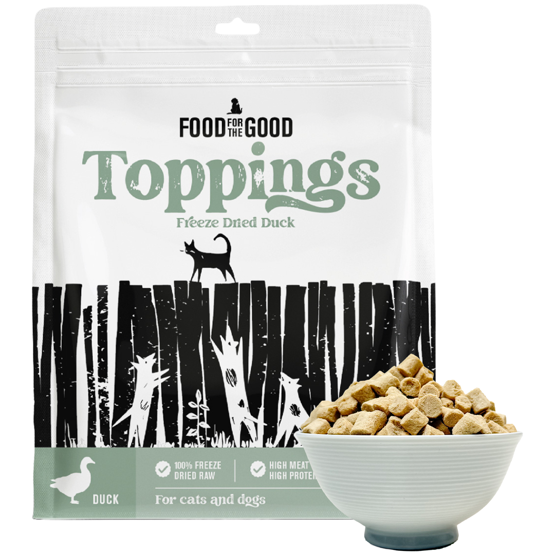 Food For The Good Freeze Dried Duck Toppings