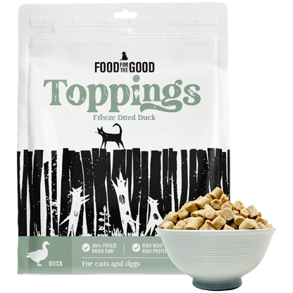 Food For The Good Freeze Dried Duck Toppings
