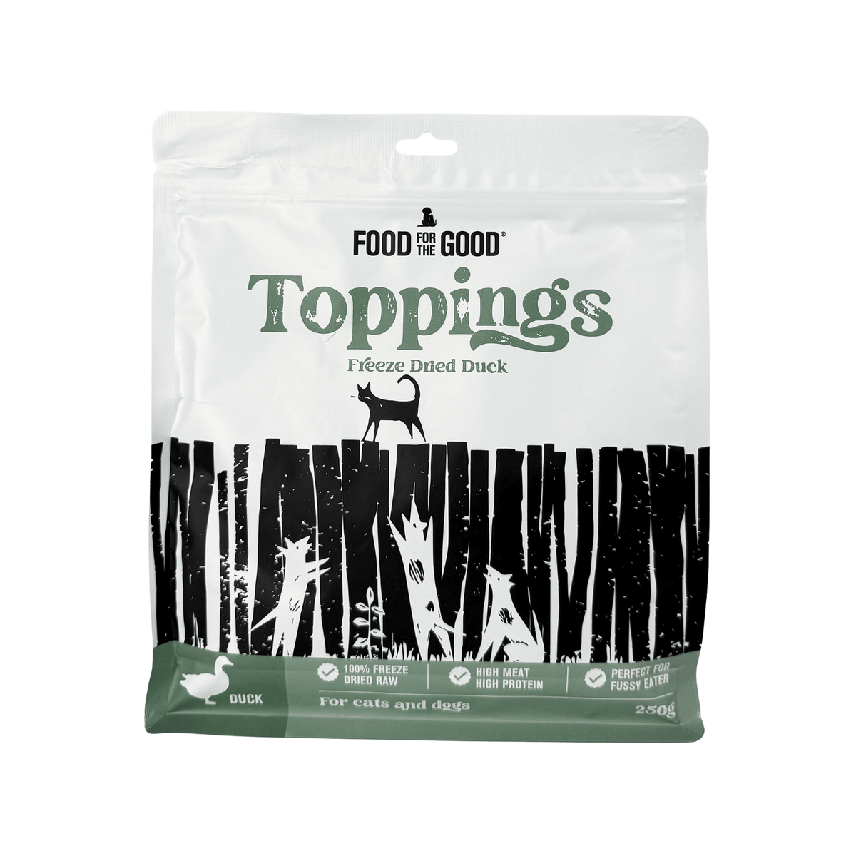 Food For The Good Freeze Dried Duck Toppings