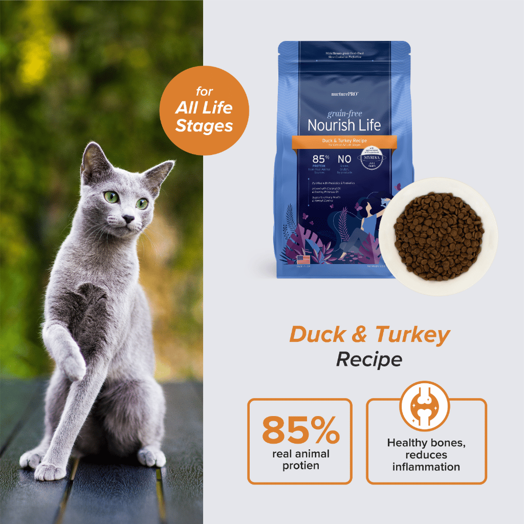 NurturePRO Nourish Life Grain-Free Dry Cat Food Trial Pack 227g