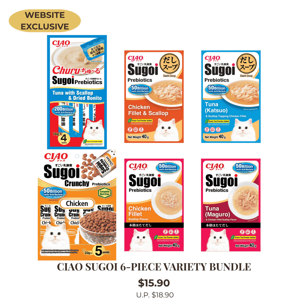 CIAO Sugoi Variety Bundle – 6-Piece Special