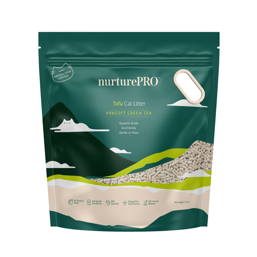 NurturePRO Tofu Cat Litter 7L | Fast Clumping & Low Dust