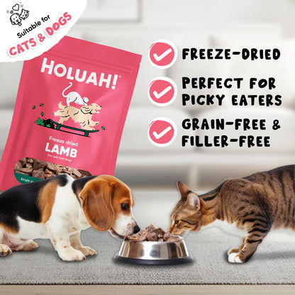 Holuah! Freeze-Dried Treats for Cats & Dogs