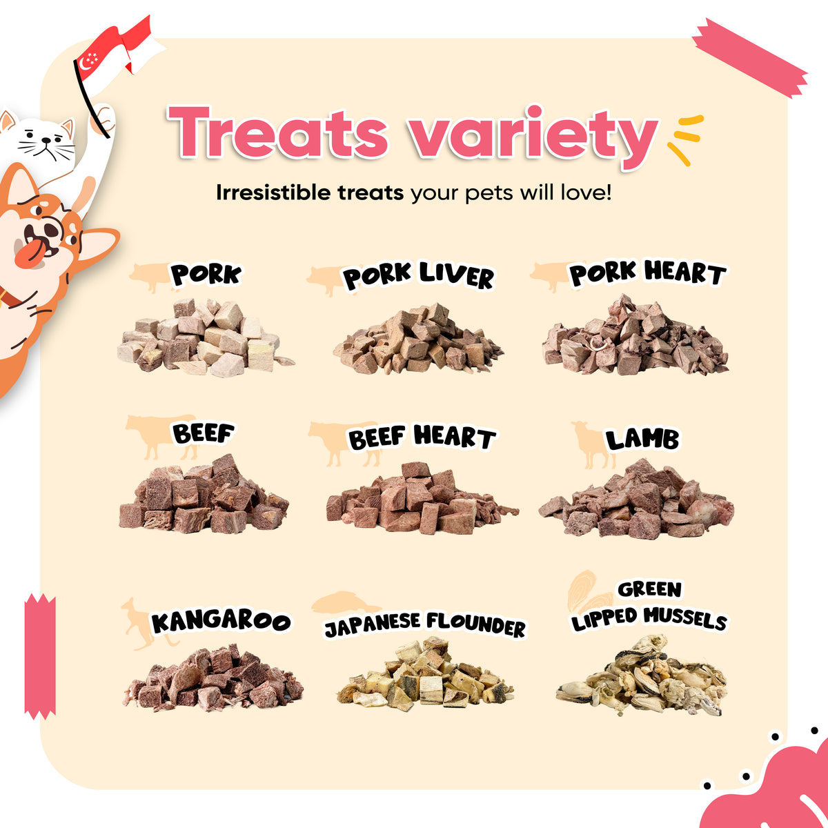 Holuah! Freeze-Dried Treats for Cats & Dogs