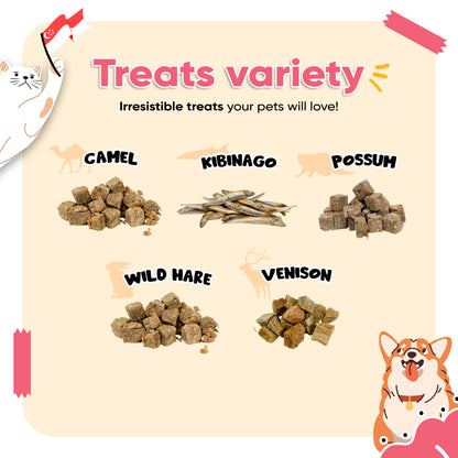 Holuah! Freeze-Dried Treats for Cats & Dogs