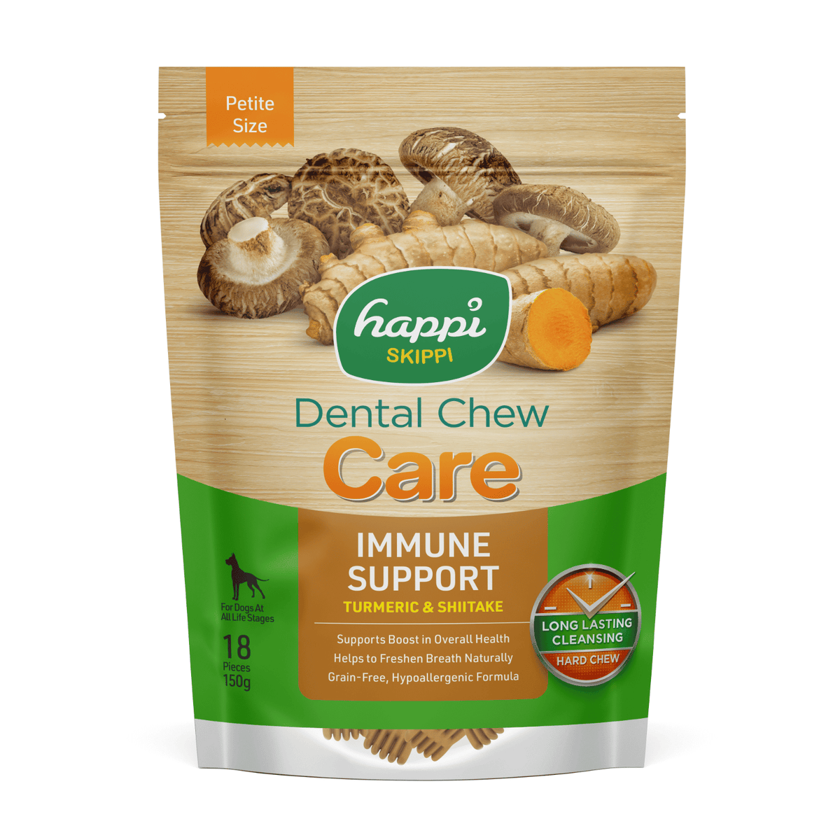 Happi Skippi Care Dog Dental Chews – 4 Flavours