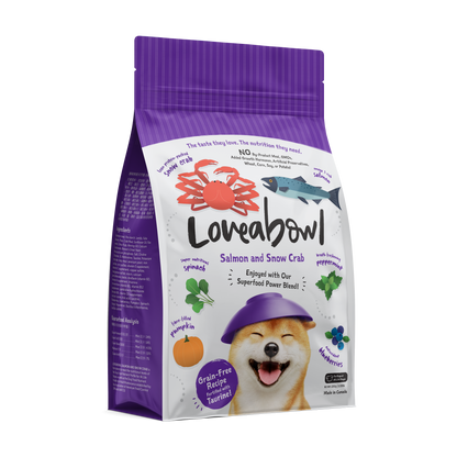 Loveabowl Grain-Free Dry Dog Food 250g – Trial Pack