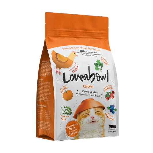 Loveabowl Grain-Free Dry Cat Food 150g – Trial Pack