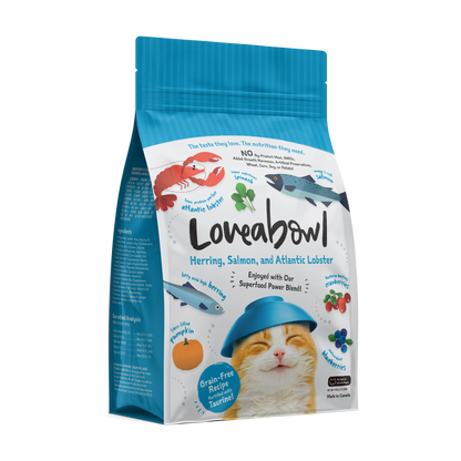 Loveabowl Grain-Free Dry Cat Food 150g – Trial Pack