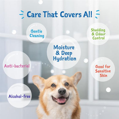 Loveabowl Clean-A-Dog Grooming Gloves