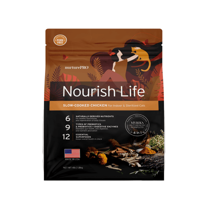 NurturePRO Nourish Life Slow-Cooked Dry Cat Food 1.8kg / 5.7kg