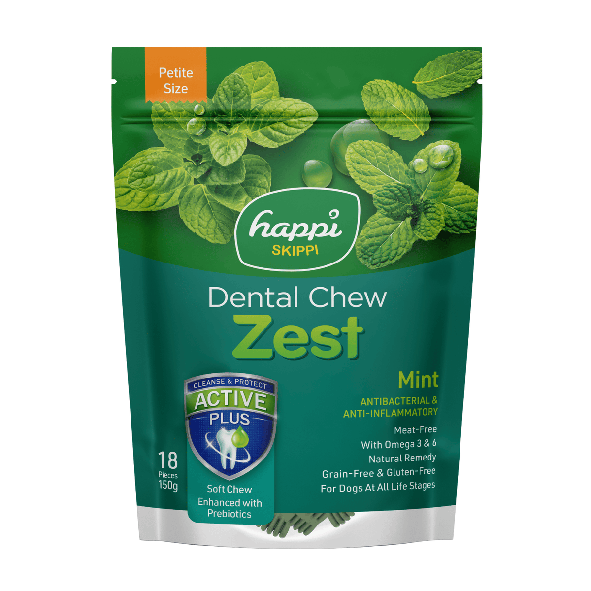 Happi Doggy Dental Chews – Petite 150g