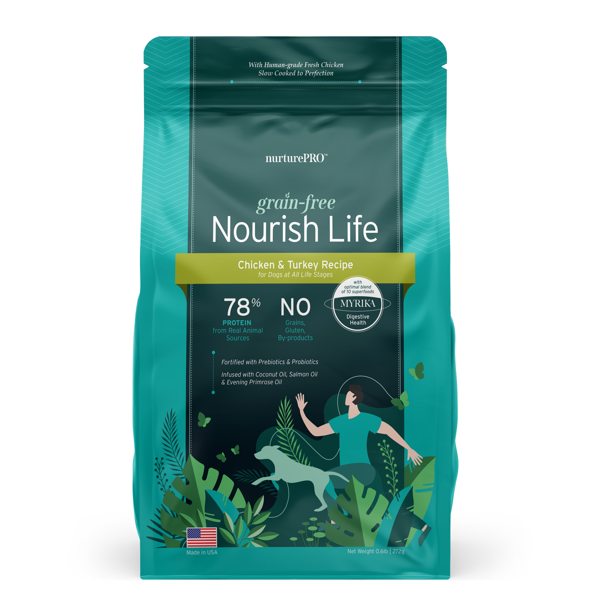 NurturePRO Nourish Life Grain-Free Dry Dog Food 272g