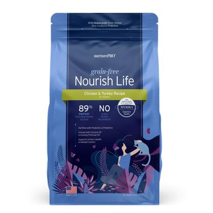 NurturePRO Nourish Life Grain-Free Dry Cat Food Trial Pack 227g