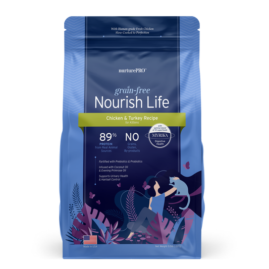 NurturePRO Nourish Life Grain-Free Dry Cat Food Trial Pack 227g