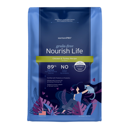 Clearance | NurturePRO Nourish Life Grain-Free Chicken & Turkey Kitten 4.99kg
