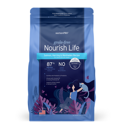 NurturePRO Nourish Life Grain-Free Dry Cat Food Trial Pack 227g