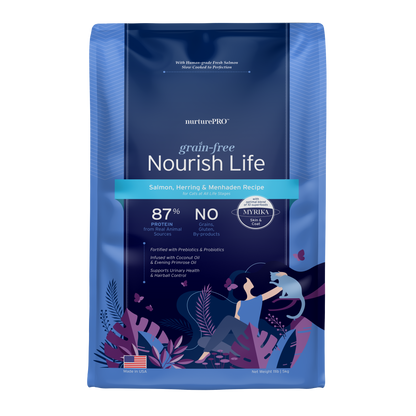 Clearance | NurturePRO Nourish Life Salmon, Herring & Menhaden Cat Food 5kg