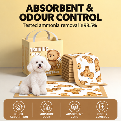 DONO'S DIARY Teddy Bear Pee Pad