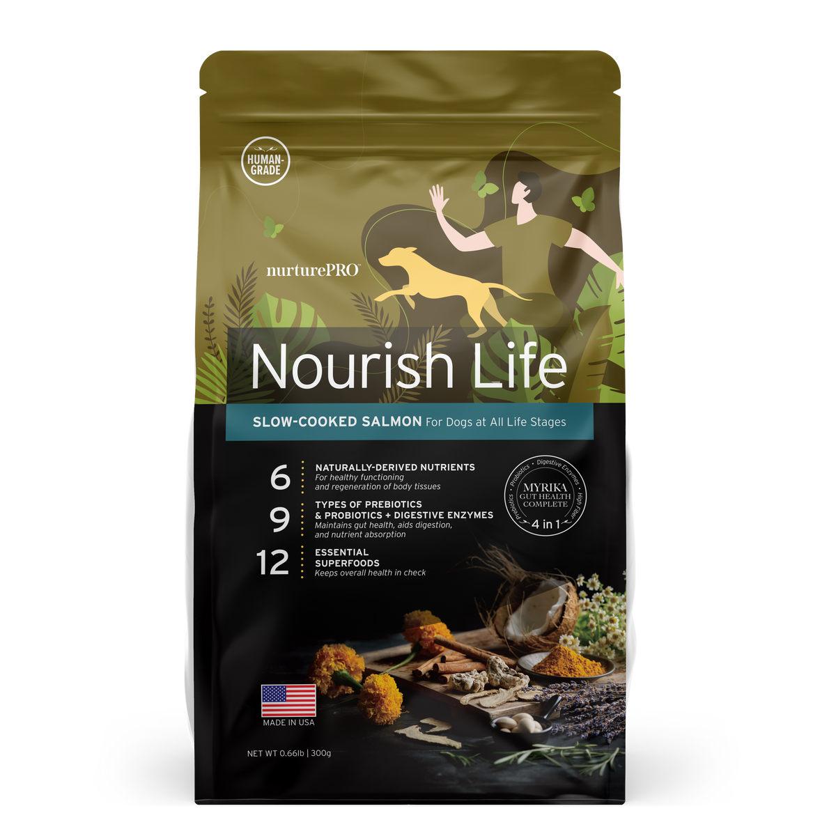NurturePRO Nourish Life Slow-Cooked Dry Dog Food 300g