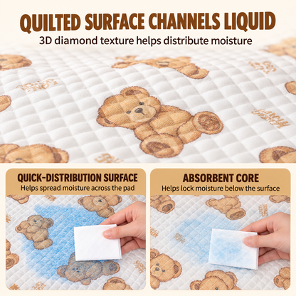 DONO'S DIARY Teddy Bear Pee Pad