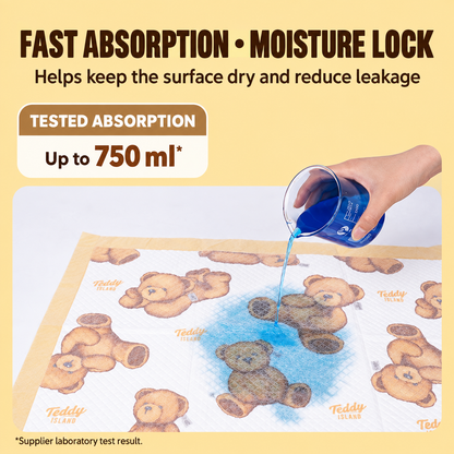DONO'S DIARY Teddy Bear Pee Pad