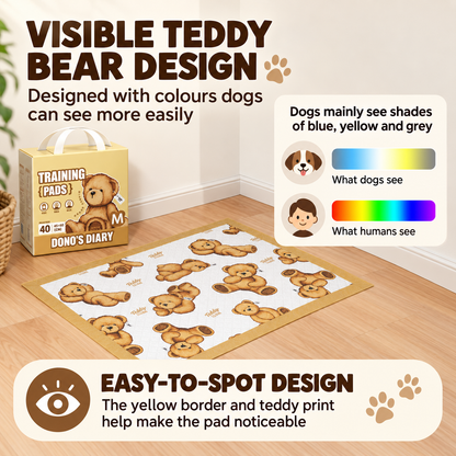 DONO'S DIARY Teddy Bear Pee Pad