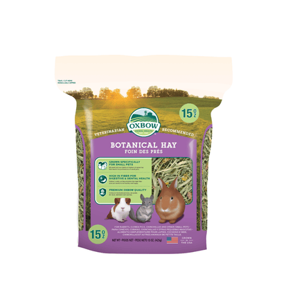 Oxbow Farm Fresh Hay for Small Animals | Timothy, Alfalfa, Oat & Botanical