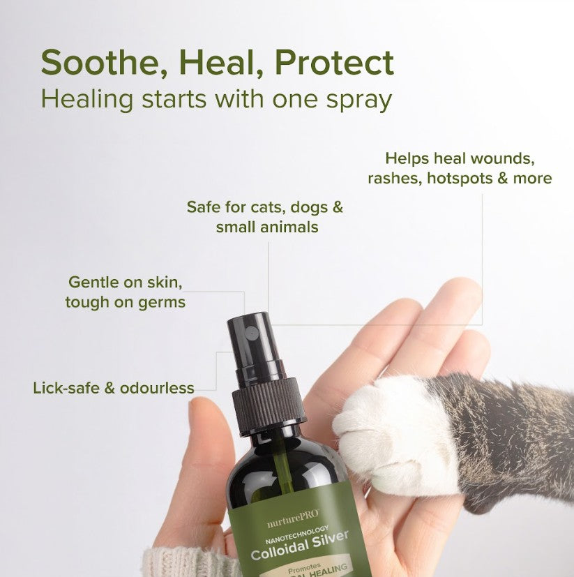 NurturePRO Nano Colloidal Silver for Dogs & Cats