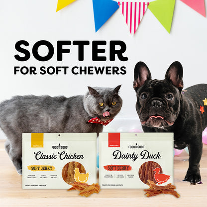 Food For The Good Party Bag Soft Jerky Cat & Dog Treats