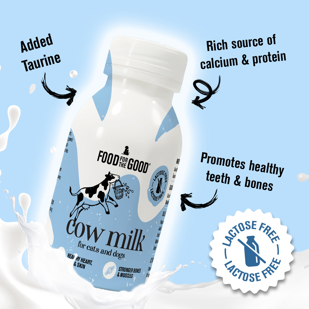 Food For The Good Cow Milk for Cats & Dogs – 200ml