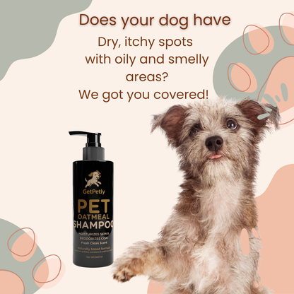 GetPetly Oatmeal Dog Shampoo 500ml