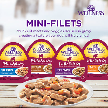 Wellness Petite Entrées Wet Dog Food – 3 oz