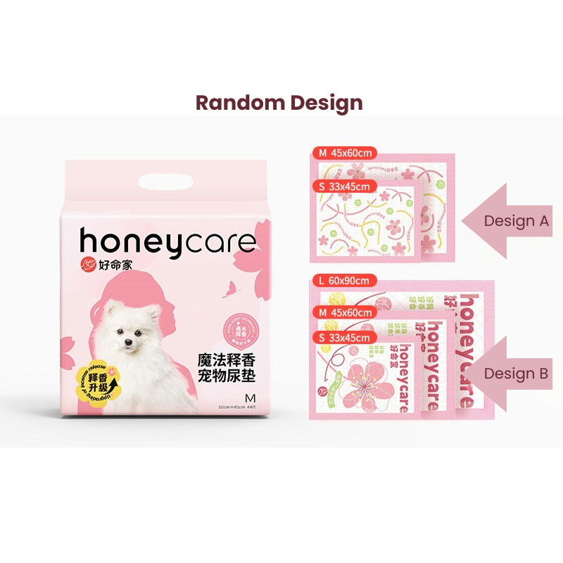 Honey Care Petrichor Premium Fragrance Pee Pads