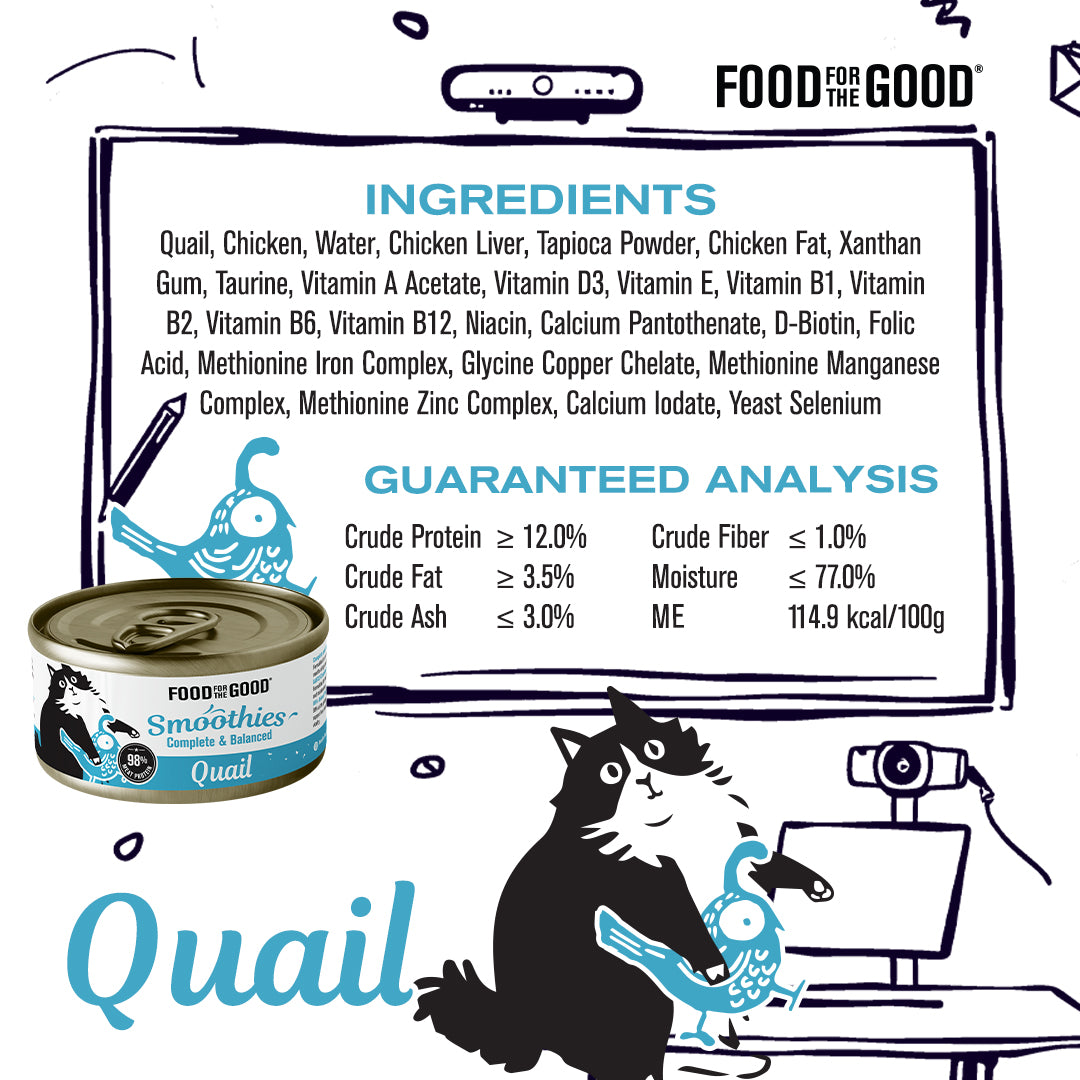Food For The Good Smoothies – Cat Can