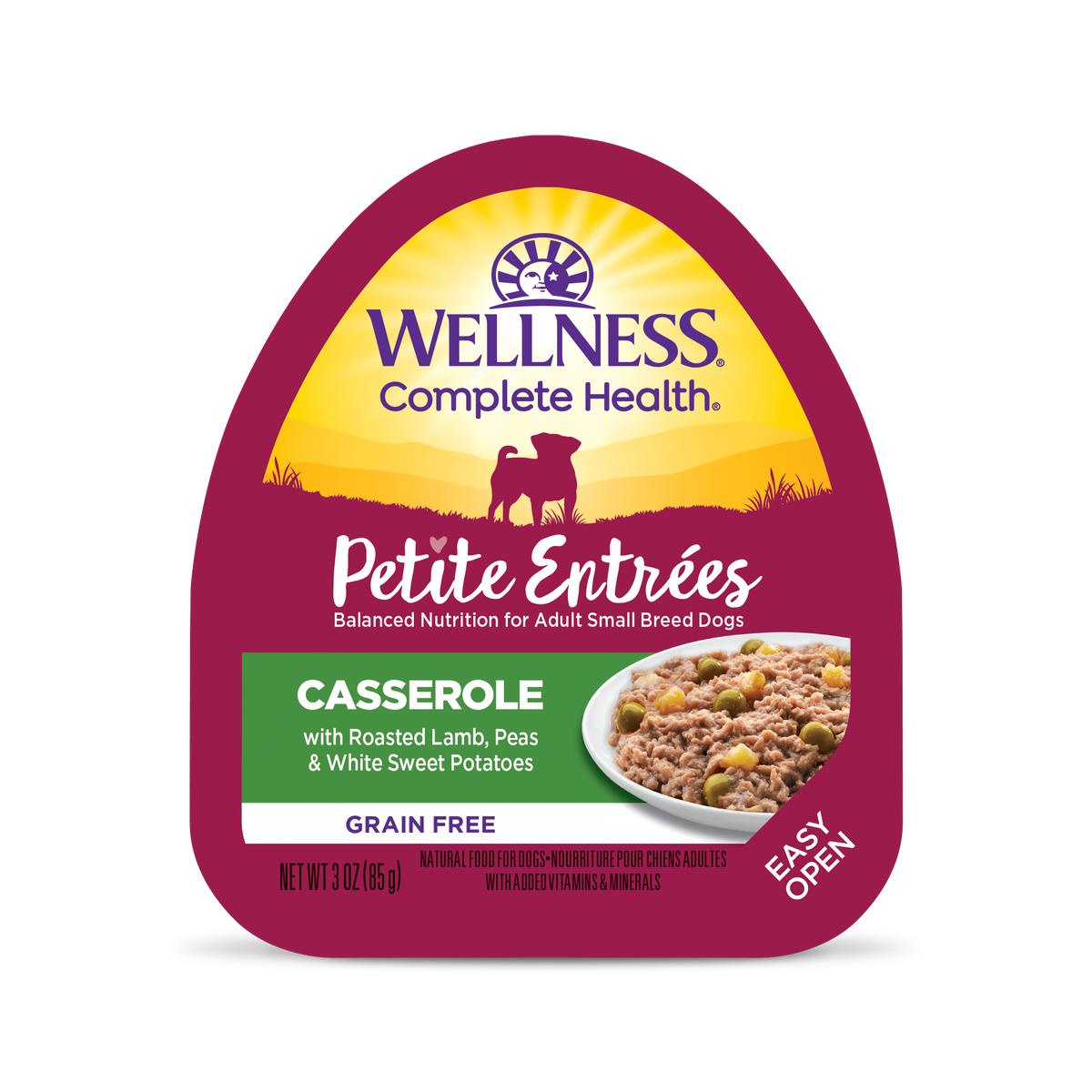 Wellness Petite Entrées Wet Dog Food – 3 oz