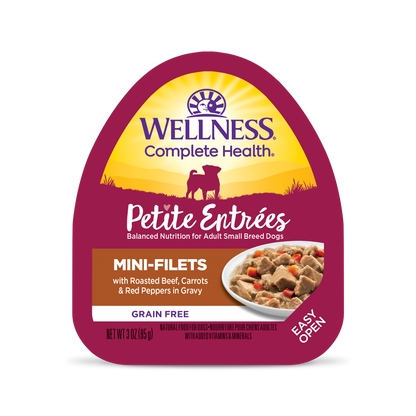 Wellness Petite Entrées Wet Dog Food – 3 oz