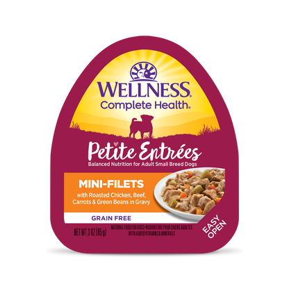 Wellness Petite Entrées Wet Dog Food – 3 oz