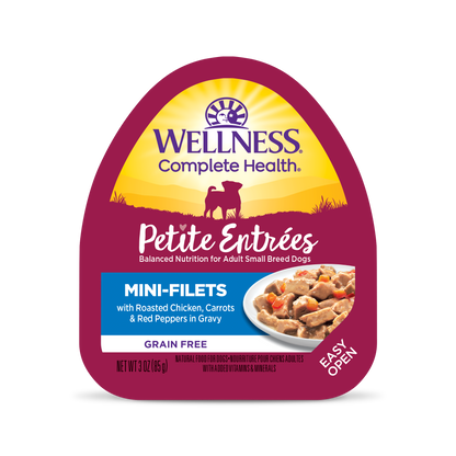 Wellness Petite Entrées Wet Dog Food – 3 oz
